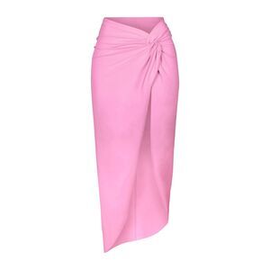 SKIMS Signature Swim Sarong Skirt Size XXS Light Pink Style:SW-SKT-0016 NWT